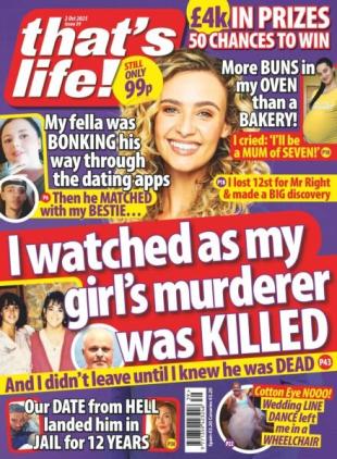 that's life! UK - 25 September 2025