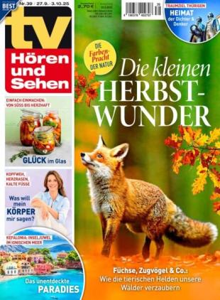 TV Horen und Sehen - 19 September 2025