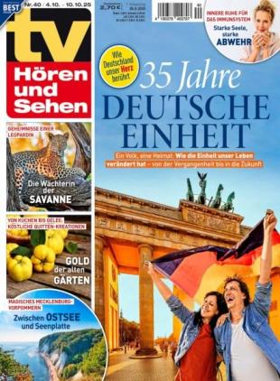 TV Horen und Sehen - 26 September 2025