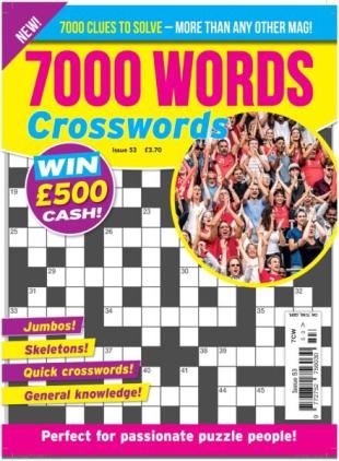 7000 Words Crosswords - October 2025