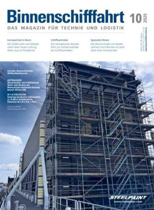 Binnenschifffahrt - Oktober 2025