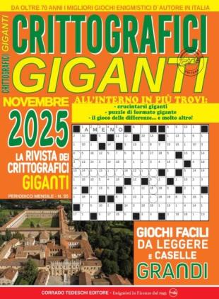 Crittografici Giganti - Novembre 2025