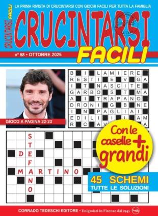 Crucintarsi Facili - Ottobre 2025