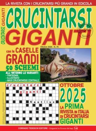 Crucintarsi Giganti - Ottobre 2025