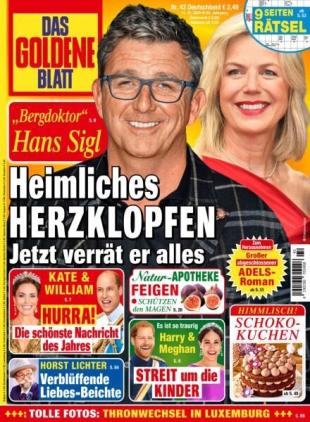 Das Goldene Blatt - 11 Oktober 2025