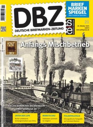 DBZ Deutsche Briefmarken-Zeitung - 20 Oktober 2025