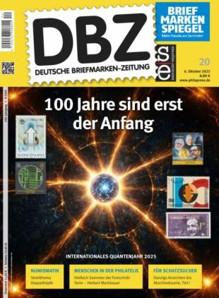 DBZ Deutsche Briefmarken-Zeitung - Oktober 2025