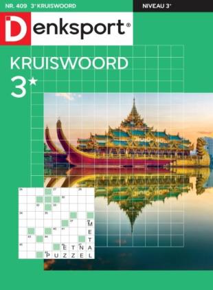 Denksport Kruiswoord 3 - 2 Oktober 2025