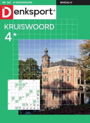 Denksport Kruiswoord 4 - 16 Oktober 2025