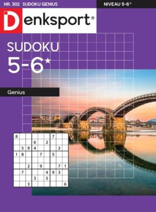 Denksport Sudoku 5-6 genius - 16 Oktober 2025