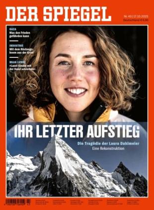 Der Spiegel - 17 Oktober 2025