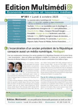 Edition Multimedia - 6 Octobre 2025