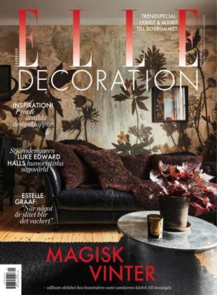 Elle Decoration Sweden - Oktober 2025