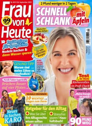 Frau von Heute - 26 September 2025
