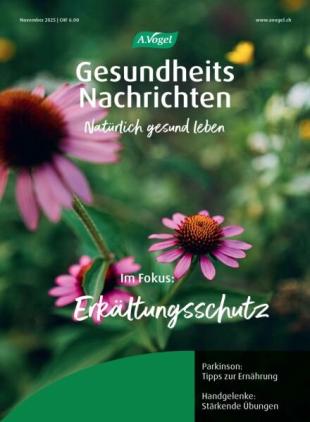 Gesundheits Nachrichten - November 2025
