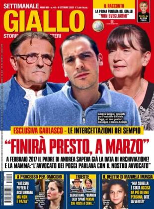 Giallo - 8 Ottobre 2025