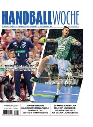 Handballwoche - 30 September 2025