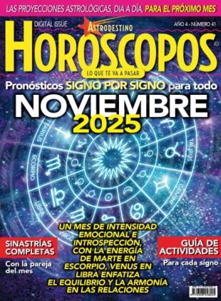 Horoscopos - 1 Noviembre 2025
