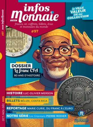 Infos Monnaie - Octobre-Novembre-Decembre 2025