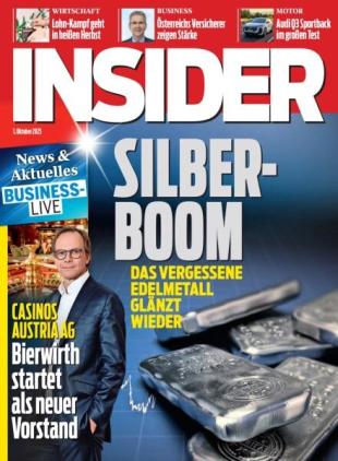 Insider Austria - 1 Oktober 2025