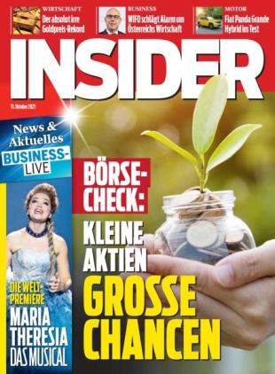Insider Austria - 15 Oktober 2025