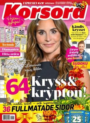 Korsord - 29 September 2025