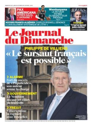 Le Journal du dimanche - 20 Octobre 2025