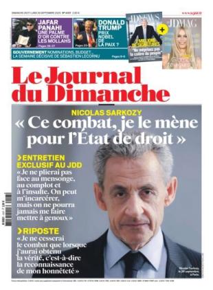 Le Journal du dimanche - 28 Septembre 2025