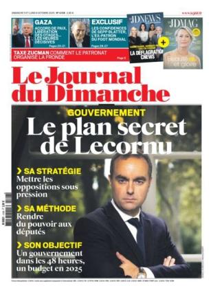Le Journal du dimanche - 5 Octobre 2025