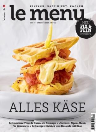 le menu - Oktober 2025