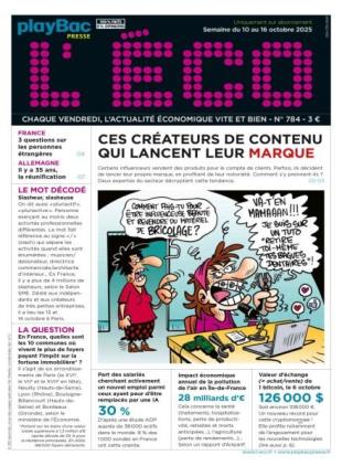 L'eCO - 10 Octobre 2025
