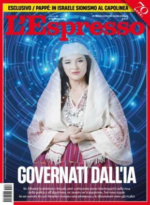 L'Espresso - 26 Settembre 2025