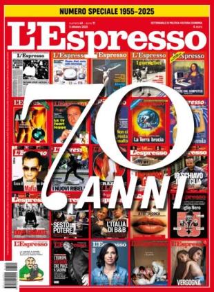 L'Espresso - 3 Ottobre 2025