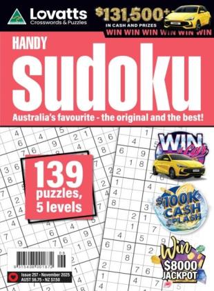 Lovatts Handy Sudoku - Issue 257 2025
