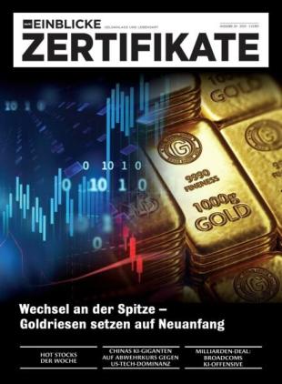 marktEINBLICKE Zertifikate - 1 Oktober 2025