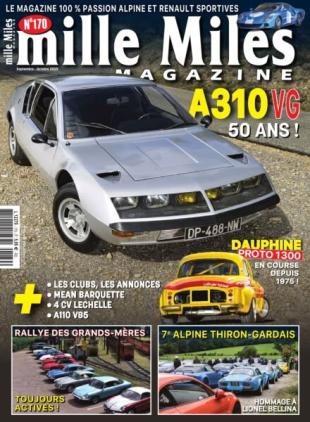 Mille Miles - Septembre-Octobre 2025
