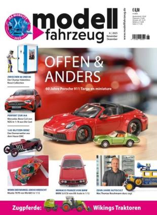 Modell Fahrzeug - November-Dezember 2025