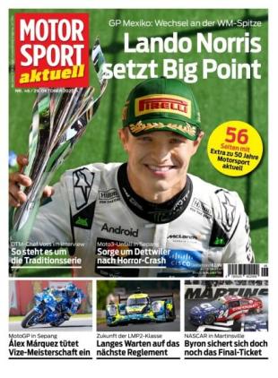 Motorsport aktuell - 28 Oktober 2025