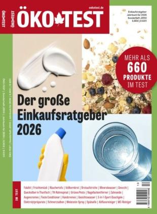 OKO-TEST Sonderheft - Oktober 2025
