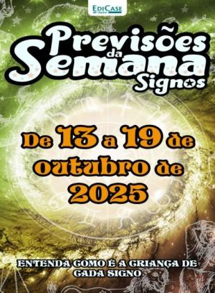 Previsoes da Semana - 13 Outubro 2025