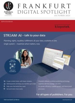 Publishers Weekly - Frankfurt Digital Spotlight - October 2025