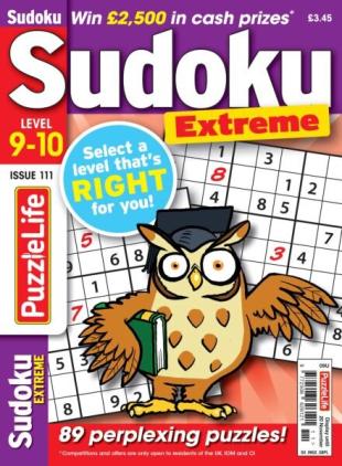 PuzzleLife Sudoku Extreme - October 2025