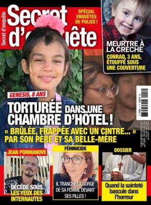 Secret d'enquete - Octobre-Novembre-Decembre 2025