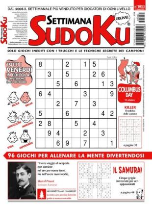 Settimana Sudoku - 17 Ottobre 2025