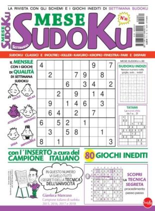Settimana Sudoku Mese - Ottobre 2025