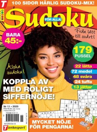 Sudoku for Alla - Oktober 2025