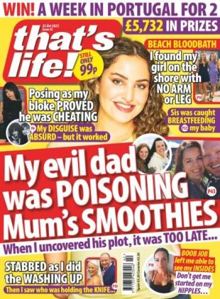 that's life! UK - 16 October 2025