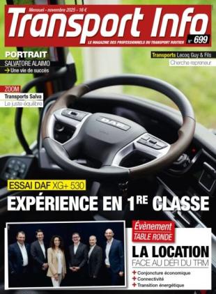 Transport Info - Novembre 2025