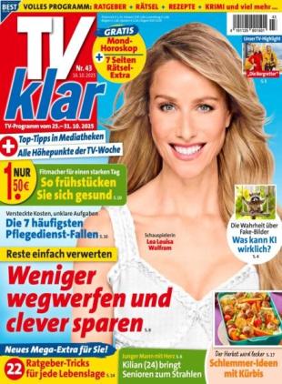 TV Klar - 16 Oktober 2025