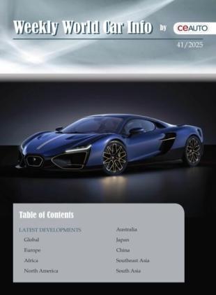 Weekly World Car Info - 11 October 2025